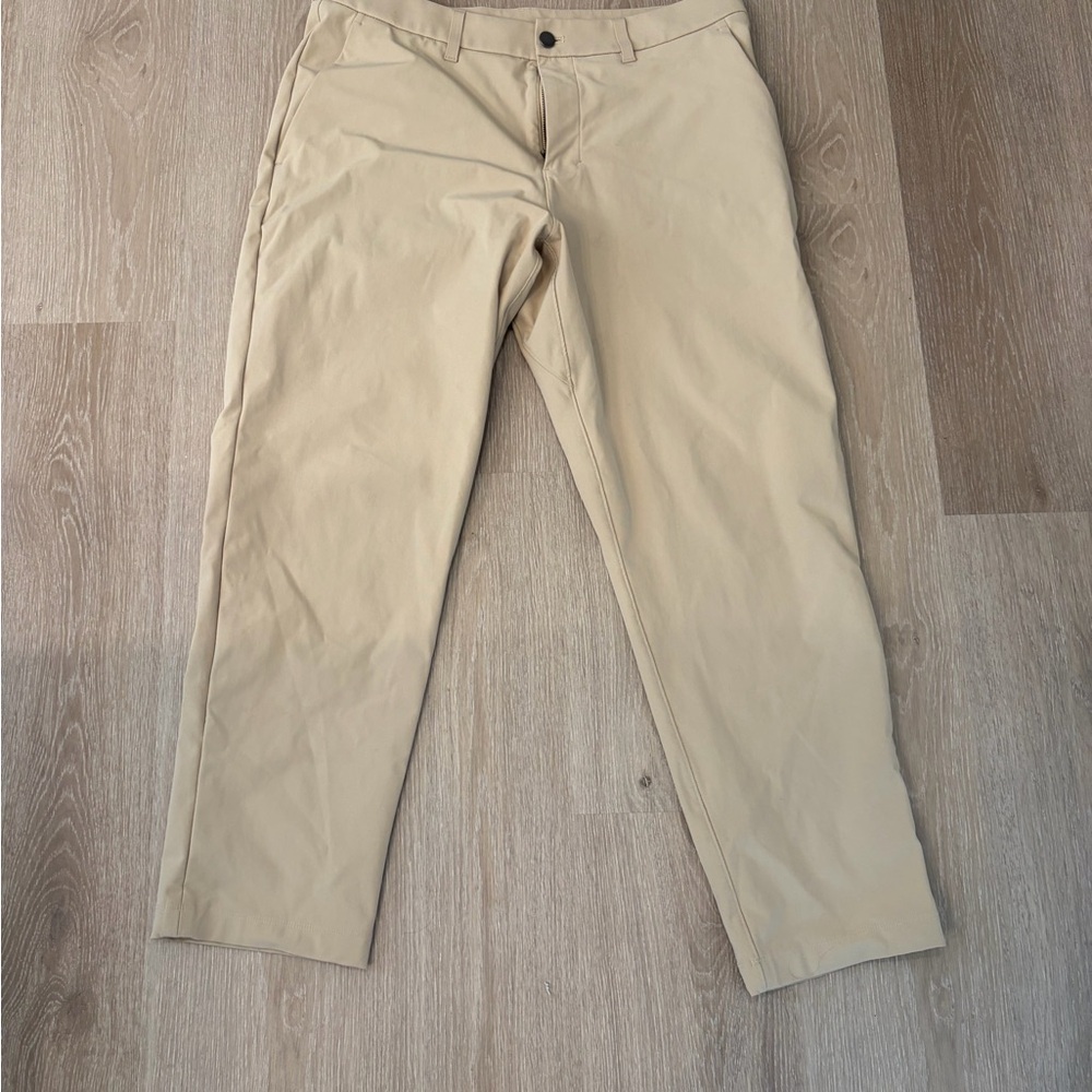 lululemon athletica Black and Tan Chinos